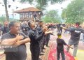 شور و شعور حسینی در روستای پرچینگ/ اقامه نماز ظهر عاشورا در قائمشهر