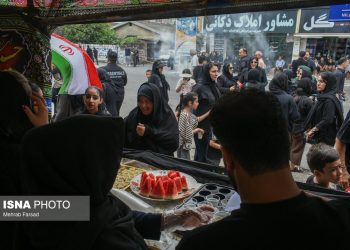 عزاداری عاشورای حسینی - نور