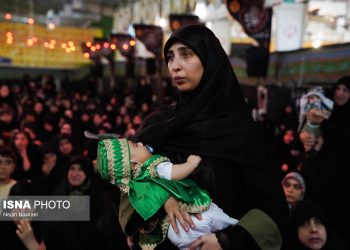 مراسم شیرخوارگان حسینی - بابل