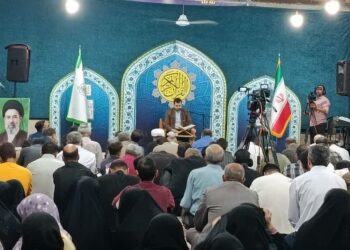 برگزاری محفل قرآنی در بهشهر با محوریت ترویج فرهنگ دینی و یادبود شهدای خدمت