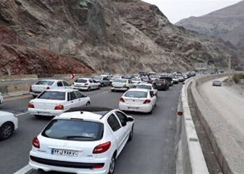 ترافیک پرحجم در جاده‌های «کندوان، هراز و سوادکوه»