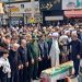 تشییع پیکر شهید مهدی یعقوبی در بهشهر؛ ادای احترام مردم به مدافع امنیت