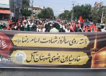 مازندران در سوگ امام رئوف/ روایت ارادت خادمیاران رضوی به ولی نعمت ایرانیان