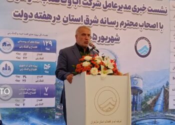 نماینده مجلس از کسری ۲۵۰ لیتری آب در شرق مازندران خبرداد