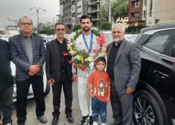 استقبال آملی‌ها از مدال آور ووشو بازی‌های آسیایی