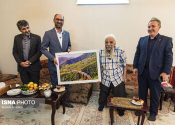 تجلیل از «مرتضی ودادی گرگری» پیشکسوت راه آهن شمال یک