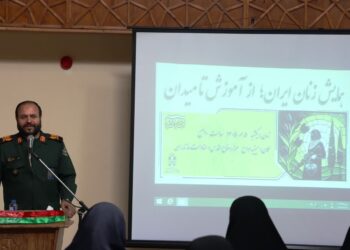 سردار برسلانی: رزمندگان توانستند با تکیه بر ایمان و علم، مانع از تصرف خاک وطن شوند
