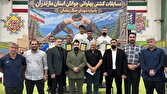 قهرمانی قائمشهر در رقابت‌های کشتی پهلوانی جوانان استان مازندران