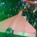 نمایش پهپادهای پیشرفته هوافضا سپاه در تجمع شبانه مردم آمل