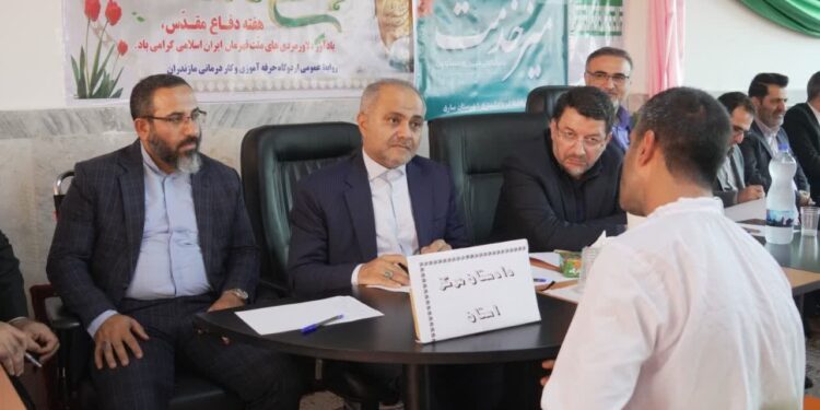 بیش از ۱۰۰ درخواست زندانیان اردوگاه حرفه آموزی و کاردرمانی مازندران بررسی شد