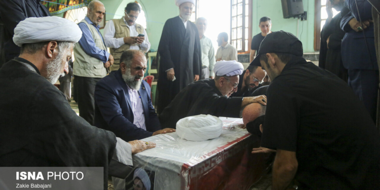تشییع پیکر حجت‌الاسلام یاسر طاهری - ساری