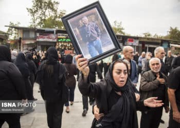 تشییع پیکر مطهر دو شهید مدافع امنیت - ساری