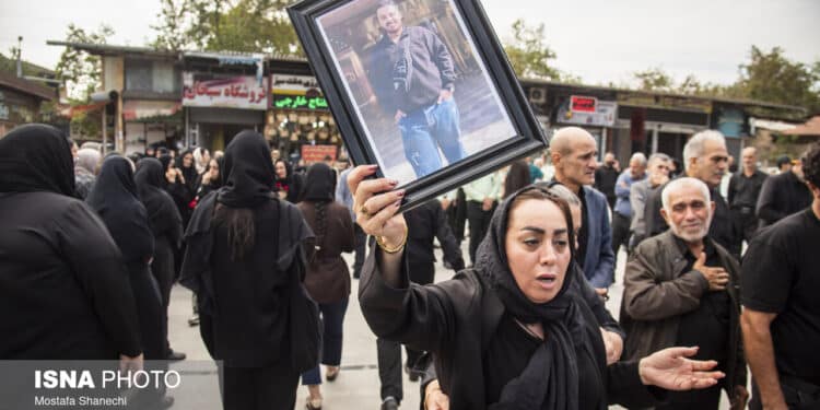 تشییع پیکر مطهر دو شهید مدافع امنیت - ساری