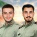 پیکر مطهر ۲ شهید مدافع امنیت با حضور باشکوه مردم در ساری تشییع شد