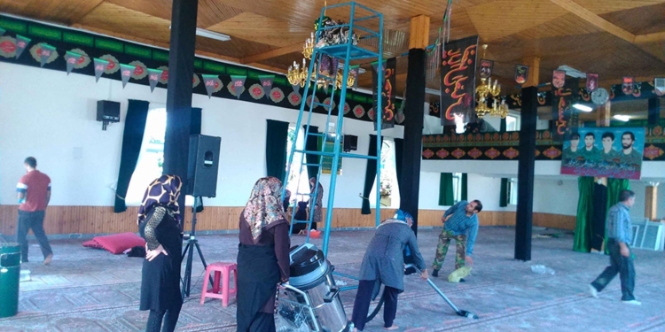استقبال از محرم در روستای سنام بخش چهاردانگه + تصاویر