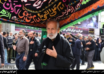 گزارش تصویری عزاداری عاشورای حسینی و خیمه سوزان در ساری