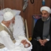 آیت الله نظری در بیمارستان تهران بستری شد+ تصاویر ملاقات از معظم له