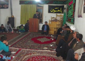 نشست بصیرتی بسیجیان چهاردانگه در روستای کلاکرده