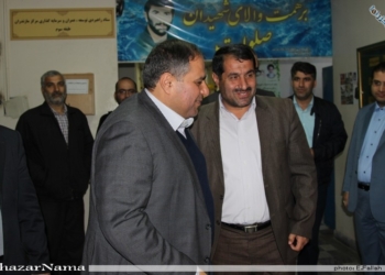 گزارش تصویری از حاشیه مراسم تودیع و معارفه فرماندار ساری
