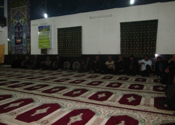 نشست صمیمی با بسیجیان روستای خالخیل