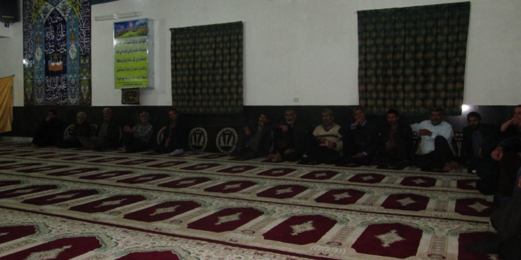 نشست صمیمی با بسیجیان روستای خالخیل