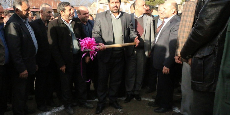 گزارش تصویری مراسم کلنگ زنی گازرسانی به روستاهای چهاردانگه