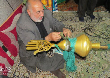 آیین عزاداری قلعه سریهای چهاردانگه مقیم نکا