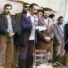 عکس قدیمی از معلمان دبستان انوری کیاسر -۱۳۵۲
