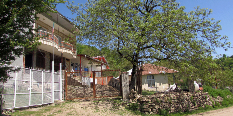 تصاویری از روستای مزده در یک روز بهاری