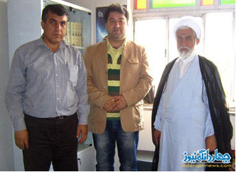 دیدار مدیران چهاردانگه نیوز با امام جمعه و مسئولین چهاردانگه + تصاویر