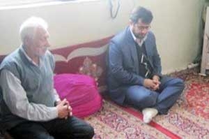 مراسم دیدار از خانواده معظم شهدا در کیاسر برگزار شد