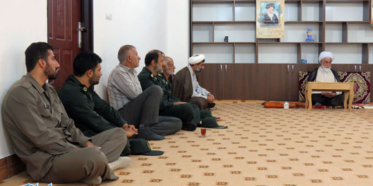 دیدار مسئولان بخش با امام جمعه به مناسبت هفته دولت + تصاویر