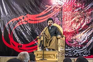 عزاداری در شهرستان خرم آباد با حضور حجت الاسلام میرعمادی