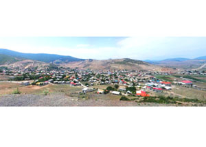 تصویر زیبای پانوراما ( سراسرنما ) از شهر کیاسر
