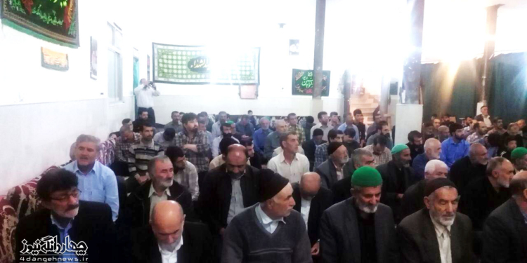 برگزاری نماز عید سعید فطر در روستای اراء + تصاویر