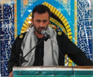 سخنرانی فرمانده مقاومت بسیج کیاسر در نماز جمعه