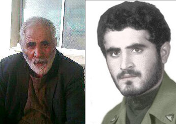 حاج حسینعلی لطفی نوکنده به پسر شهیدش پیوست