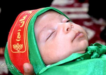 برگزاری همایش شیر خوارگان حسینی در شهر کیاسر + تصاویر