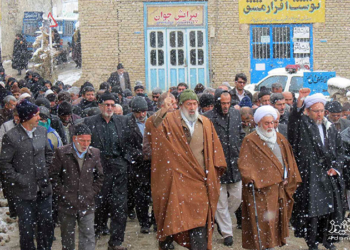 راهپیمایی جهت محکوم نمودن توهین به ساحت پیامبر گرامی اسلام