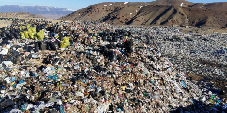 گزارش تصویری از بازدید بخشدار چهاردانگه از محل دپو زباله ساری در پشتکوه